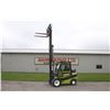Image 2 : Clark C35L LPG Forklift, cab, 3 stage low profile mast, hyd fork adjust, side shift, 1223 hours, wel
