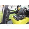 Image 14 : Clark C35L LPG Forklift, cab, 3 stage low profile mast, hyd fork adjust, side shift, 540 hours, well