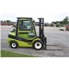 Image 6 : Clark C35L LPG Forklift, cab, 3 stage low profile mast, hyd fork adjust, side shift, 540 hours, well