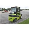 Image 7 : Clark C35L LPG Forklift, cab, 3 stage low profile mast, hyd fork adjust, side shift, 540 hours, well