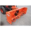 Image 15 : Kubota L6060 4wd tractor, cab, air, hydro, 2 remotes, front mount Pronovost 720-80 80" snowblower, h