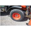 Image 10 : Kubota L6060 4wd tractor, cab, air, hydro, 2 remotes, Cotech hydraulic expandable front blade, Prono