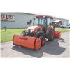 Image 2 : Kubota L6060 4wd tractor, cab, air, hydro, 2 remotes, Cotech hydraulic expandable front blade, Prono