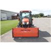 Image 3 : Kubota L6060 4wd tractor, cab, air, hydro, 2 remotes, Cotech hydraulic expandable front blade, Prono
