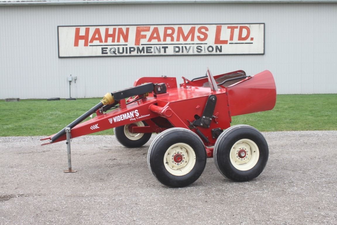 Wideman's 7500T 7' walking tandem axle hay conditioner, steel rolls ...
