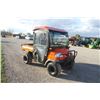 Image 3 : Kubota RTV900, 4wd diesel utility vehicle, cab, hyd dump, front winch, Front bumper, 1854 hours, no