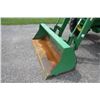 Image 16 : JD 6420 4wd tractor, cab, air, 640SL loader, 7' bucket, power quad, 2 remotes, 18.4R38, 5783 hours,