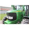 Image 17 : JD 6420 4wd tractor, cab, air, 640SL loader, 7' bucket, power quad, 2 remotes, 18.4R38, 5783 hours,