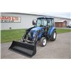 Image 2 : 2021 New Holland Boomer 55 4wd compact tractor, cab, air, Alo C18 loader, Hydro, 2 remotes