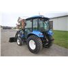 Image 8 : 2021 New Holland Boomer 55 4wd compact tractor, cab, air, Alo C18 loader, Hydro, 2 remotes
