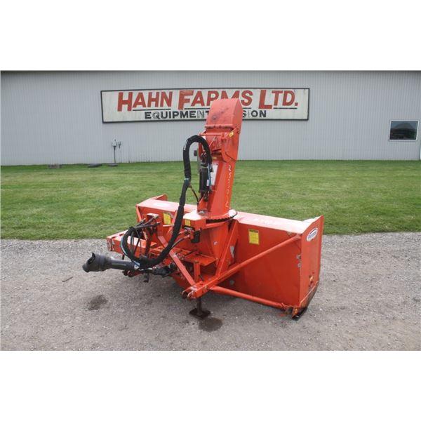 Pronovost P72080 single auger snowblower, hydraulic turn, hydraulic