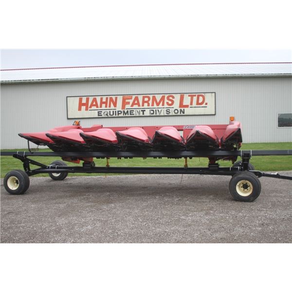 CIH 3406 6 row corn head, knife rolls, single point Flagship hookup