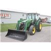 Image 2 : JD 5625 4wd tractor, cab, air, New X3 Alo loader, 7' bucket, extendable mirrors, 24x24 power reverse