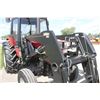 Image 14 : Case/Int 4230 XL 2wd tractor, cab, air, Buhler 595 loader, 7' QT bucket, 16x8, 2 remotes, 16.9-34, 4