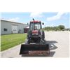 Image 3 : Case/Int 4230 XL 2wd tractor, cab, air, Buhler 595 loader, 7' QT bucket, 16x8, 2 remotes, 16.9-34, 4