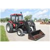 Image 4 : Case/Int 4230 XL 2wd tractor, cab, air, Buhler 595 loader, 7' QT bucket, 16x8, 2 remotes, 16.9-34, 4