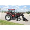 Image 5 : Case/Int 4230 XL 2wd tractor, cab, air, Buhler 595 loader, 7' QT bucket, 16x8, 2 remotes, 16.9-34, 4