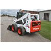 Image 8 : 2018 Bobcat S650 skidsteer, cab, 2 speed, Hi flo, ACS controls, hyd QT, radio, air seat, 341 hours