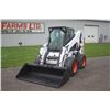 Image 2 : Bobcat S250 skidsteer, cab, air, 2 speed, ACS controls, hydraulic QT 72" bucket, 12x16.