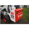 Image 9 : Bobcat S250 skidsteer, cab, air, 2 speed, ACS controls, hydraulic QT 72" bucket, 12x16.