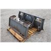 Image 3 : New Holland 5' hydraulic angle front mount blade, skidsteer QT, local municipal unit