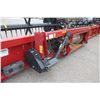Image 11 : Case/Int 3162 40' flex draper, centre drive knife, 2 section flip over reel, single point hookup, 20