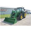 Image 2 : 2022 JD 6130R 4wd tractor, 24 speed AutoQuad Plus, 620R MSL loader, powertrain warranty