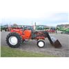 Image 5 : Allis Chalmers 175 2wd tractor, Dunham Lehr loader, 8 speed, 18.4-28, 2 remotes, 5066 hours, one own