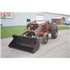 Image 2 : Allis Chalmers 160 2wd tractor, diesel, 460 loader, 6' QT bucket, 1 remote, 13.6-28, one owner