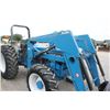 Image 13 : Ford 5030 4wd tractor, rops, Allied 594 loader, QT bucket, 16.9-30, 2 remotes, 8x8 shuttle, 1556 hou