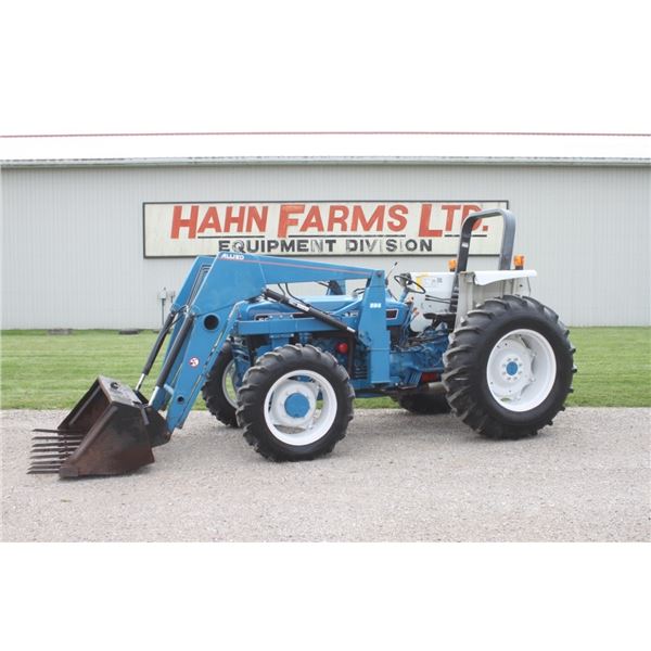 Ford 5030 4wd tractor, rops, Allied 594 loader, QT bucket, 16.9-30, 2 ...