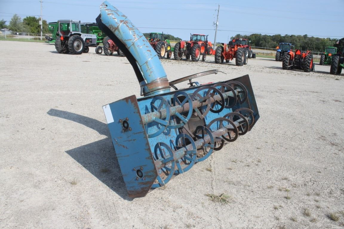 Lucknow D85H 8 1/2' double auger snowblower, hydraulic turn, 3pth