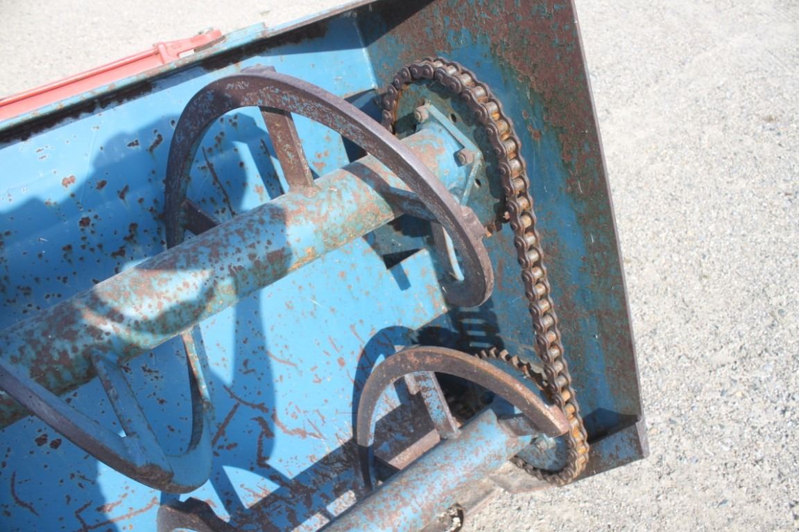 Lucknow D85H 8 1/2' double auger snowblower, hydraulic turn, 3pth