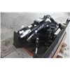 Image 6 : Caterpillar 424-0451 7 1/2' 6 way dozer blade, skidsteer QT, Demo Unit