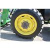 Image 14 : JD 5400 4wd tractor, rops, new Alo X3 loader, 7' bucket, 1 remote, 16.9x30, rear wheel weights
