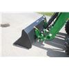 Image 17 : JD 5400 4wd tractor, rops, new Alo X3 loader, 7' bucket, 1 remote, 16.9x30, rear wheel weights