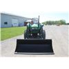 Image 3 : JD 5400 4wd tractor, rops, new Alo X3 loader, 7' bucket, 1 remote, 16.9x30, rear wheel weights