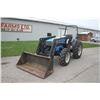 Image 2 : Landini Globus Techno 60 4wd tractor, rops, Alo Q710 loader, 6' bucket, 14.9R28, 2 remotes,12x12 shu