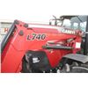 Image 14 : Case/Int 105U 4wd tractor, cab, air, L740 SL loader, 7' bucket, front aux hydraulics, 460/85R34, 2 r