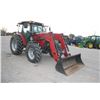 Image 4 : Case/Int 105U 4wd tractor, cab, air, L740 SL loader, 7' bucket, front aux hydraulics, 460/85R34, 2 r