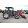 Image 5 : Case/Int 105U 4wd tractor, cab, air, L740 SL loader, 7' bucket, front aux hydraulics, 460/85R34, 2 r