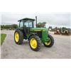 Image 4 : JD 2955 4wd tractor, cab, air, hi/lo, 16.9R38, R&P axle, 3 remotes, 3281 hours, one owner, local est