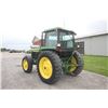 Image 8 : JD 2955 4wd tractor, cab, air, hi/lo, 16.9R38, R&P axle, 3 remotes, 3281 hours, one owner, local est