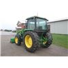 Image 8 : JD 2555 4wd tractor, cab, air, hi-lo, JD 542 loader, 2 remotes, 18.4x34, 3894 hours