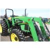 Image 15 : JD 5420 4wd tractor, rops, New Alo X3 loader, QT 7' bucket, 16.9x30, 2 remotes, 2026 hours