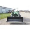 Image 3 : JD 5420 4wd tractor, rops, New Alo X3 loader, QT 7' bucket, 16.9x30, 2 remotes, 2026 hours