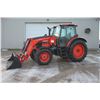 Image 1 : 2017 Kubota M6-141 4wd tractor, cab, air, Kubota M47 SL loader, powershift, 3261 hours