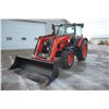 Image 2 : 2017 Kubota M6-141 4wd tractor, cab, air, Kubota M47 SL loader, powershift, 3261 hours