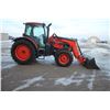 Image 5 : 2017 Kubota M6-141 4wd tractor, cab, air, Kubota M47 SL loader, powershift, 3261 hours
