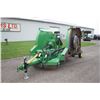 Image 2 : 2021 JD M15, 15' hydraulic folding Batwing  mower, airplane tires, Demo unit